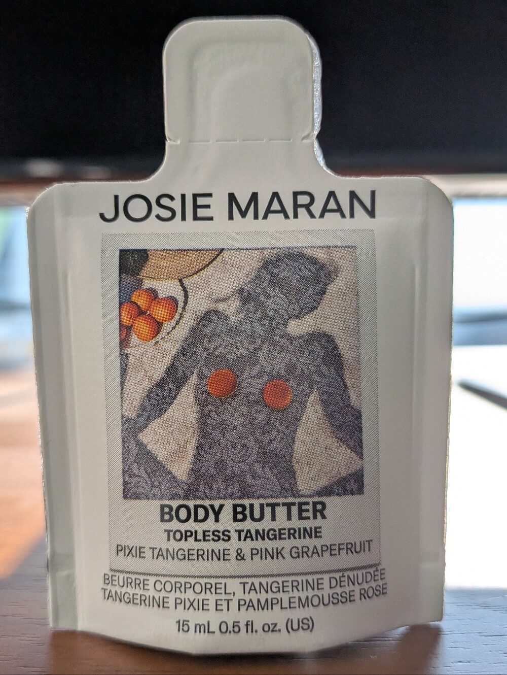 JOSIE MARAN Topless Tangerine 15 ml / 0.05 fl oz